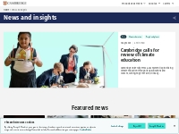 News and insights | Cambridge University Press   Assessment
