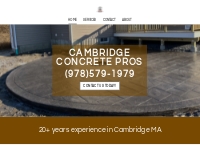 Cambridge Concrete Service Pros - Basement Concrete Repair & Concrete 