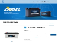 Product Range Overview-CAMEL GROUP CO., LTD.