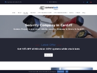 Top Security Company Cardiff | Cameratech Projects - CCTV Security   E
