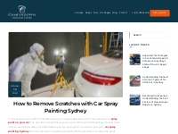 How to Remove Scratches with Car Spray Painting Sydney -