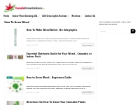 How To Grow Weed Archives - Canada Grows Indoors - Grow Lights - Grow 
