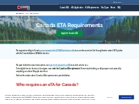 Canada eTA Requirements | Canada Tourist Visa Requirements