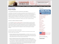 Divorce Procedure - CanadianDivorceLaws.com