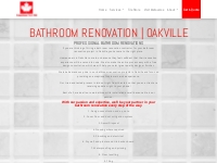 Bathroom Renovations In Oakville | Canadian Tile Pro