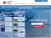 Canadian Travel Clinics | Covid Vaccine, PCR Swab   Antigen Test for T
