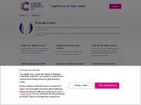 Prostate cancer | Cancer Research UK