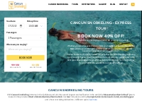 Cancun Snorkeling | Best Snorkeling Tour in Cancun