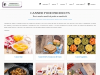    Canned food products