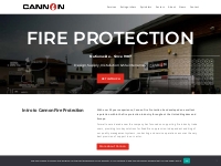 Cannon Fire Protection - Saving Lives. Nationwide. Since 1987