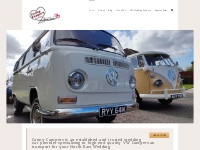 VW Wedding Cars for Hire in North East England, VW Campervan iconic 60