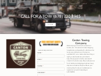 Towing Service in Canton, GA | 24-Hour Tow