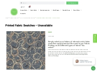 Printed Fabric Swatches - Unavailable | Select 20 Different Fabric Typ