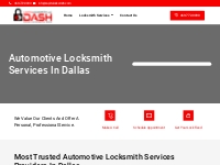  			Automotive Locksmith Services in Dallas   Capita Locksmith LLC