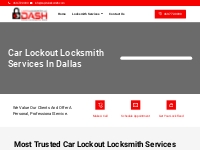  			Car Lockout Locksmith Services in Dallas   Capita Locksmith LLC