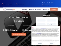 Video Translation Services - CaptioningStar