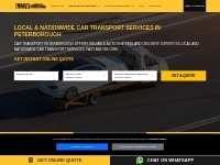 LMV Car Transport, Towing & Recovery | Peterborough