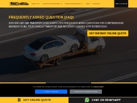 Frequently Asked Questions | LMV Car Transport & Recovery