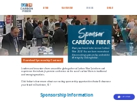 Sponsors | Carbon Fiber Conference