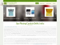 Spy Cheating Playing Cards Shop in Delhi India - Marked Cards