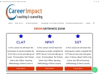 Indian Entrance Exam - Career Counseling