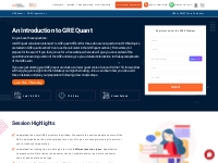 Webinar: GRE Quant Introduction | Career Launcher