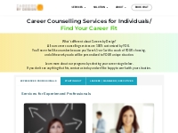 Find Your Career Fit - Career Counseling Services