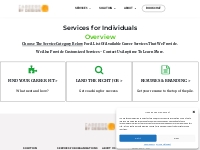 Services For Individuals | Careers by Design