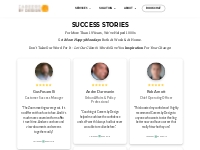 Career counseling success stories