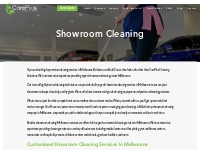 Showroom Cleaning Services in Melbourne | Showroom Cleaning Company in