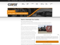 Electric Port Forklifts | Carer Forklifts