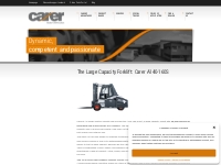 The Large Capacity Forklift: Carer A140-160S | Carer Forklifts
