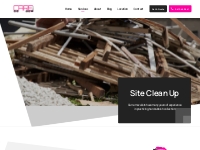 Get Building Site Clean Up in Melbourne | Care Rubbish Removals