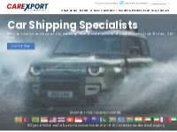 Car Export Company UK - International Car Shipping   Exporters
