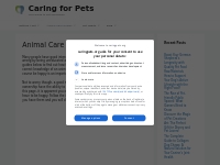 Animal Care Guides, Articles   Resources - Caring Pets