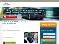 Car Loans for People with Bad Credit History, Best Auto Loans for Bad 