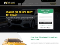 Best Private Party Auto Loan for Bad Credit People – Know the Process
