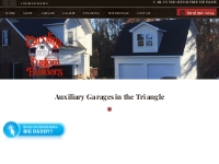 Auxiliary Garages Triangle Area | Garage Building Contractor Durham | 
