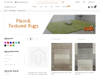 Plain   Textured Rugs: Buy plain rugs online at best prices in India.