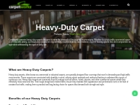 Heavy-Duty Carpets for Demanding Environments | Carpetworkz - Durabili