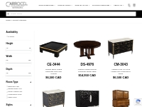 Furniture Products Catalogue | Carrocel Fine Furniture