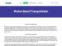 Boston Airport Transportation