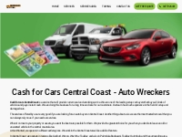 Cash for Cars Central Coast | Get The Best Price Upto $9999!
