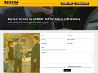 Top Cash For Cars Up to $20000 | Sell Your Cars at GDM Wrecking