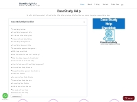 Case Study Help | Case Study Writing Service for Case Solutions   Anal