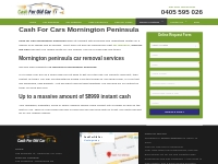 Cash for Cars Mornington Peninsula | Car Removal