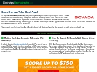 Does Bovada Accept Cash App? | How To Use Cash App At Bovada