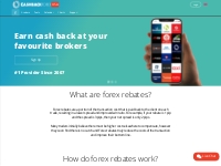 Cashback Forex Rebates | Leading US Provider