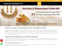 Get Cash for Gold in Ghaziabad | Scrap Gold Buyer in Ghaziabad