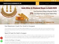 Get Instant Cash for Gold in Gurgaon | Gold Buyer in Gurgaon